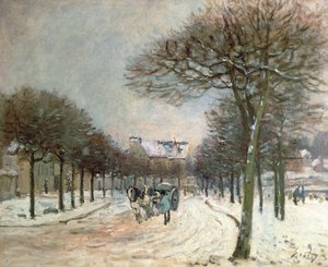 The Road to Saint-Germain at Marly, 1874-5